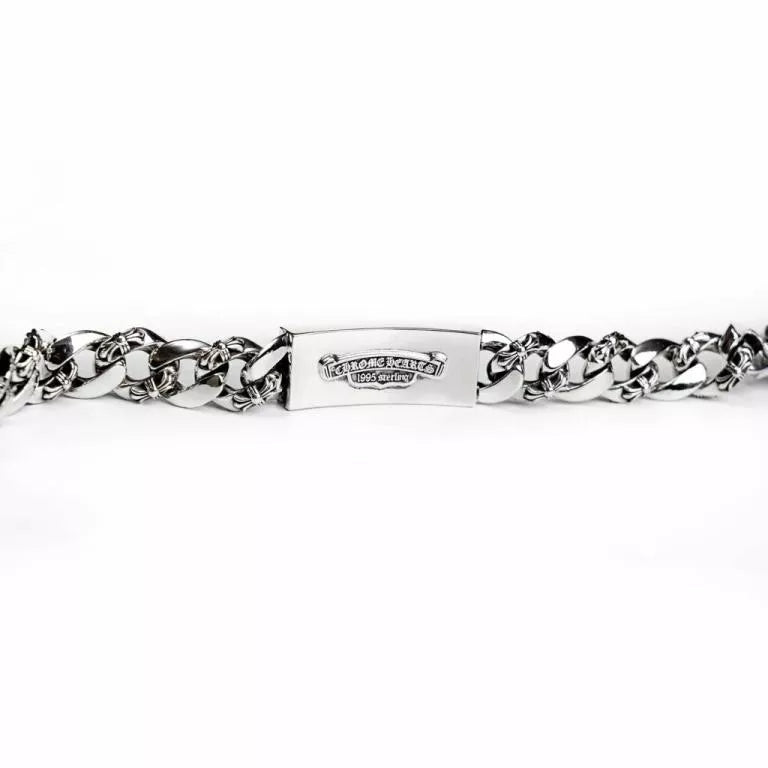 Chrome Hearts DAGGER ID FANCY LINK CLIP BRACELET -6