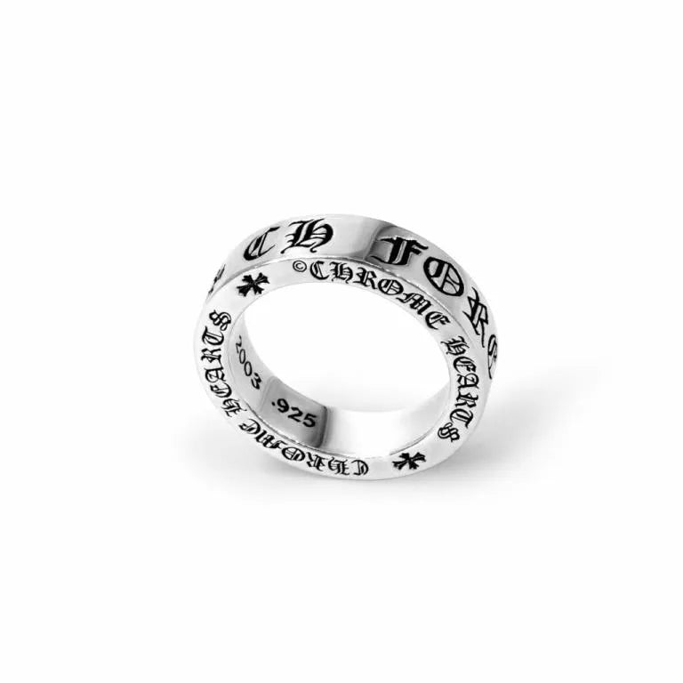 Chrome Hearts 6MM CHROME HEARTS FOREVER RING – SPACER 5