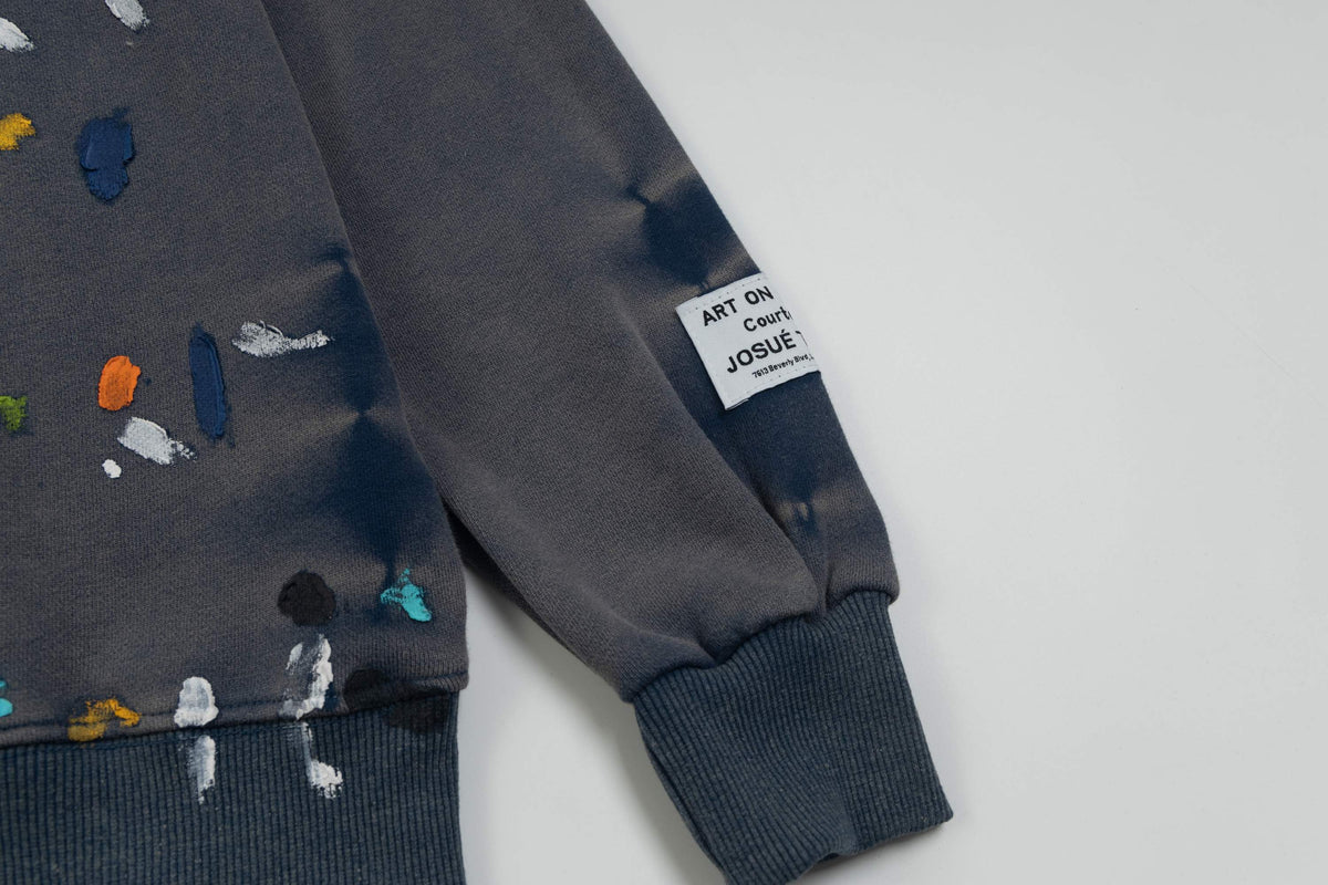 GALLERY DEPT  New Hooded Sweatshirt G393-1