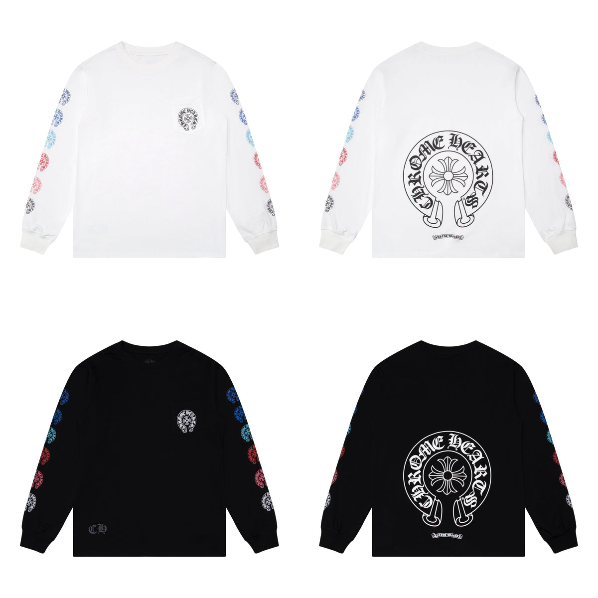 Chrome Hearts Long-Sleeve T-shirt Sweatshirt K8009