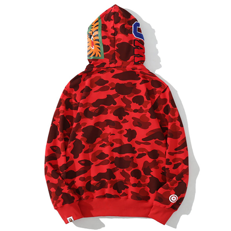 BAPE WGM Camo Zipper Hoodie