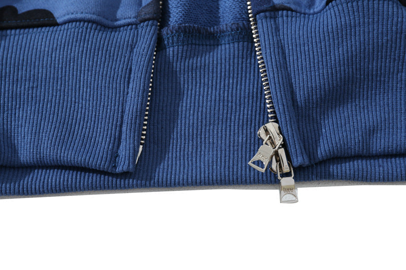 BAPE WGM Camo Zipper Hoodie