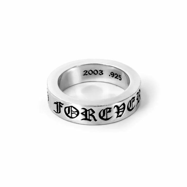 Chrome Hearts 6MM CHROME HEARTS FOREVER RING – SPACER 5
