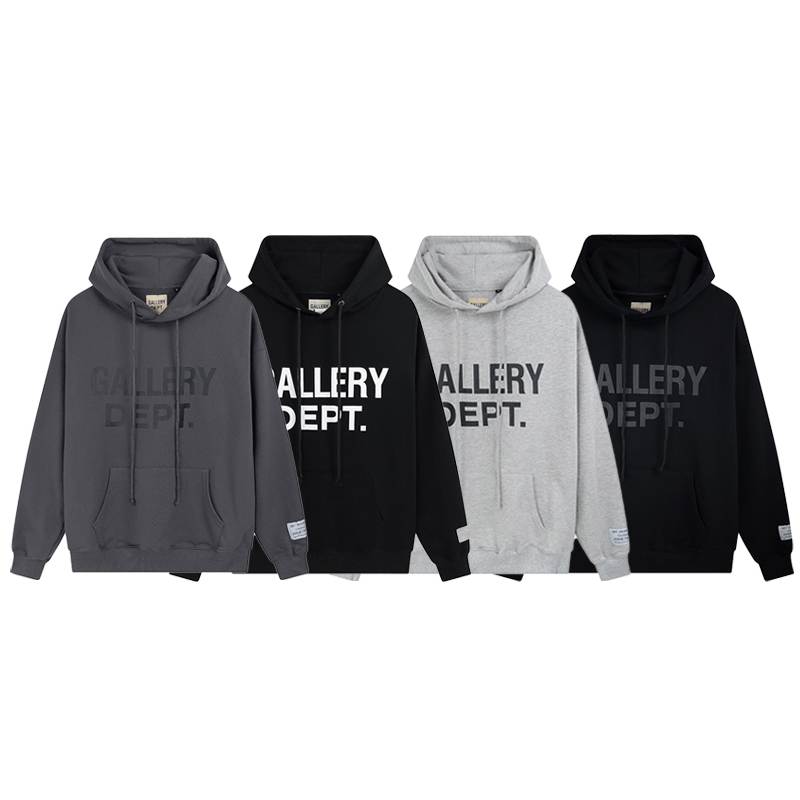 GALLERY DEPT New Hooded Sweatshirt 980