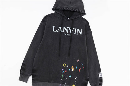 GALLERY DEPT New Hooded Sweatshirt G207