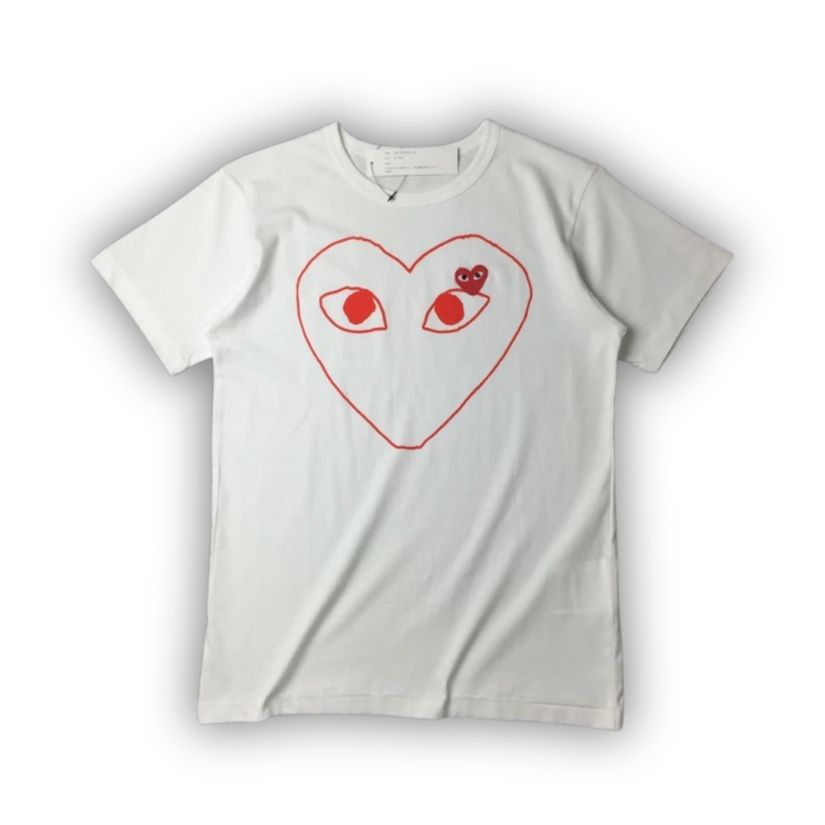 COMME des GARÇONS PLAY Outline Heart T-Shirt