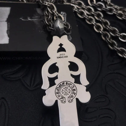 Chrome Hearts LOGO NECKLACE -6