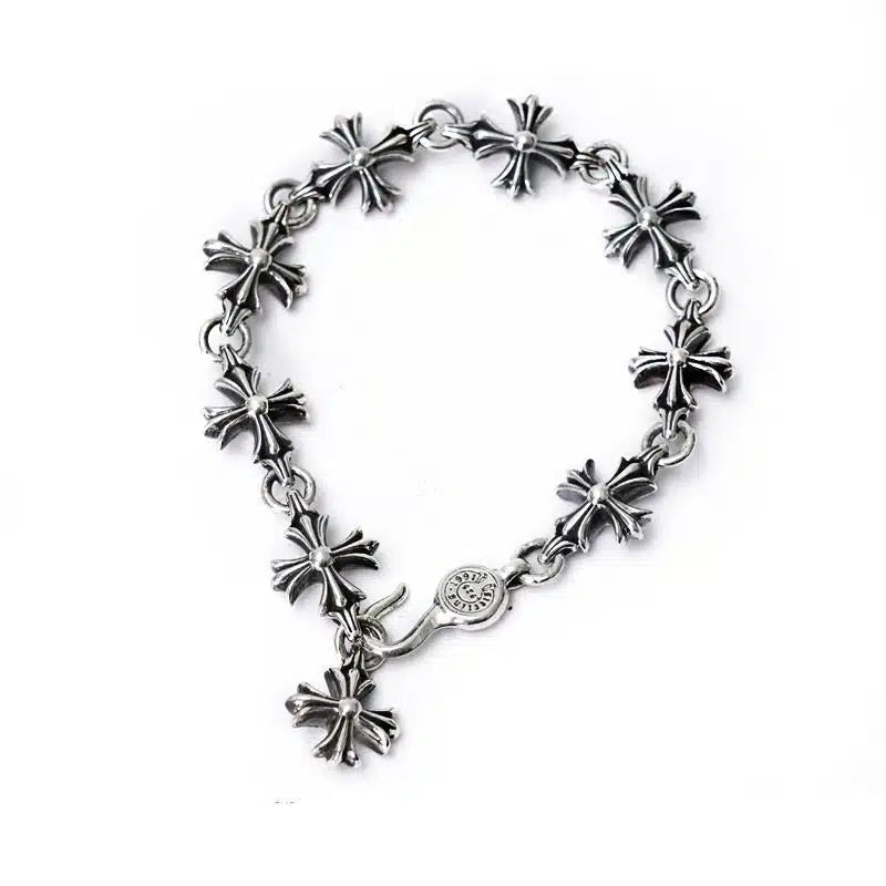 Chrome Hearts PLUS BRACELET WITH LINKS -6
