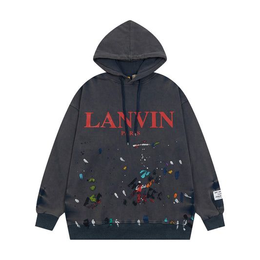 GALLERY DEPT  New Hooded Sweatshirt G393-1