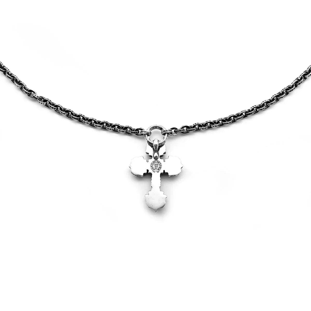 Chrome Hearts Paperchain Necklace With Dagger Pendant