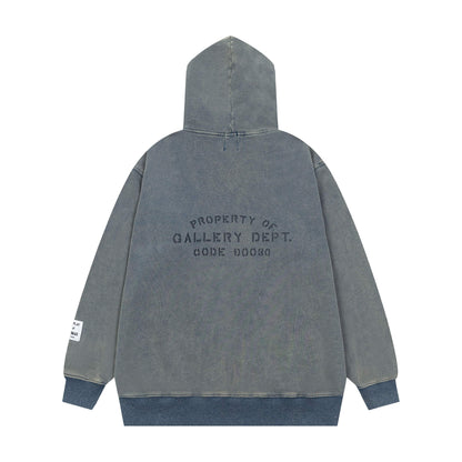 GALLERY DEPT New Hooded Sweatshirt G393