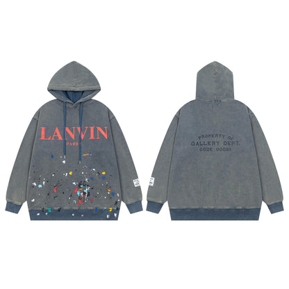 GALLERY DEPT New Hooded Sweatshirt G393